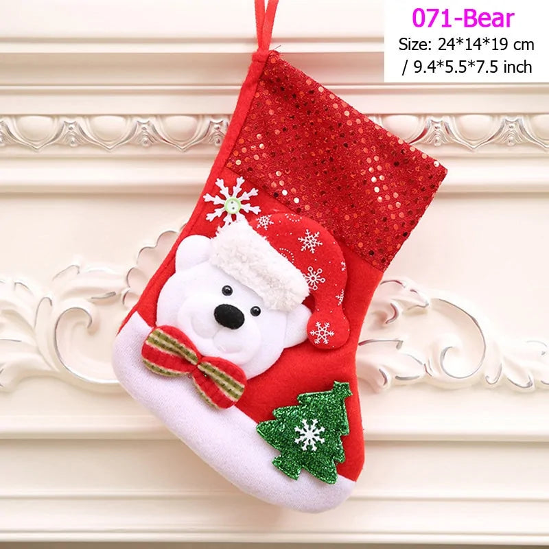 Santa Snowman Pendant Christmas Ornaments