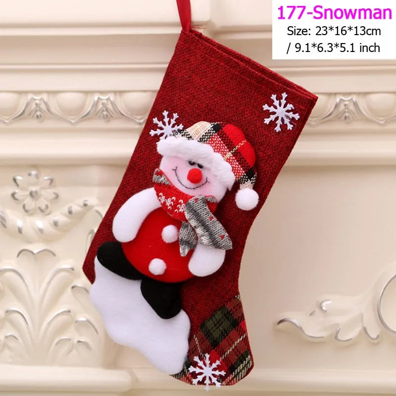 Santa Snowman Pendant Christmas Ornaments